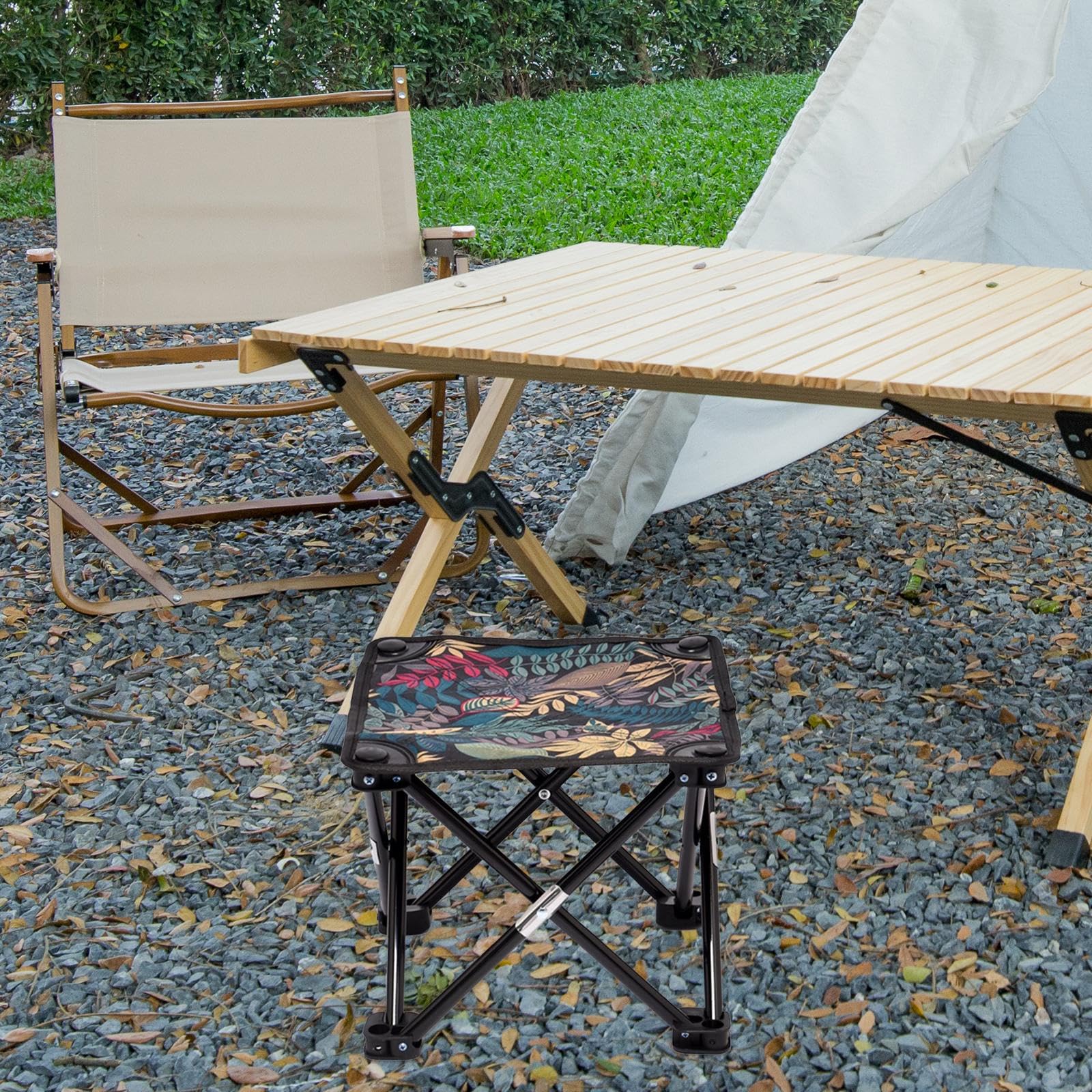 Yiju Portable Folding Chair for Outdoor Activities, Style D