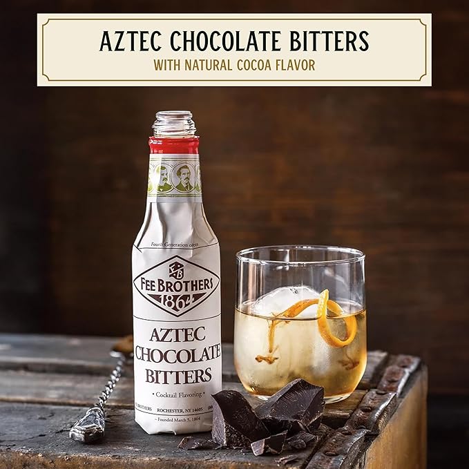 Fee Brothers Amargo de Chocolate Azteca para Cóctel, 5 oz miniatura 2