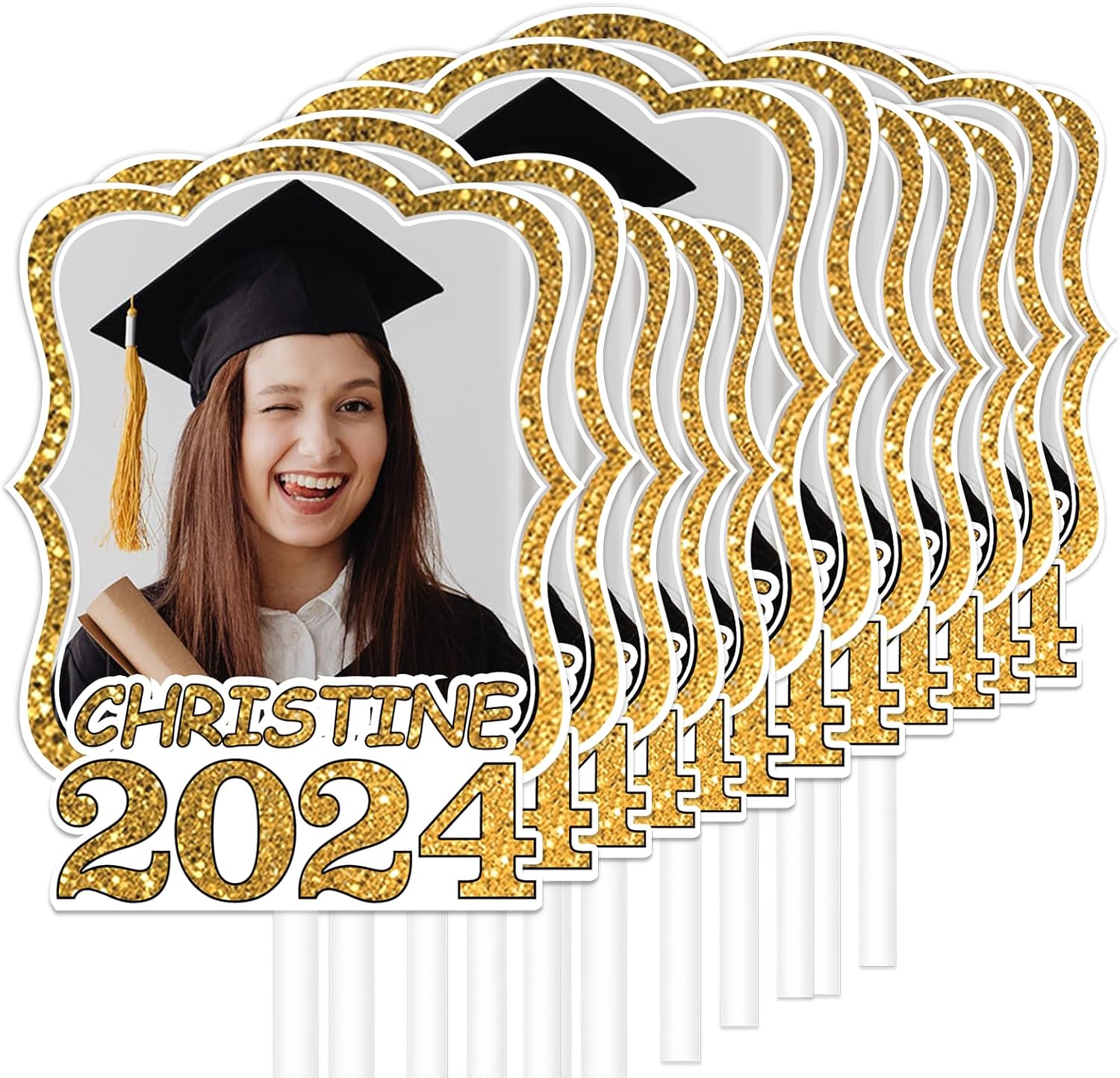 Amazon.com: Head Cutouts on A Stick Custom Head Cutout Personalized ...