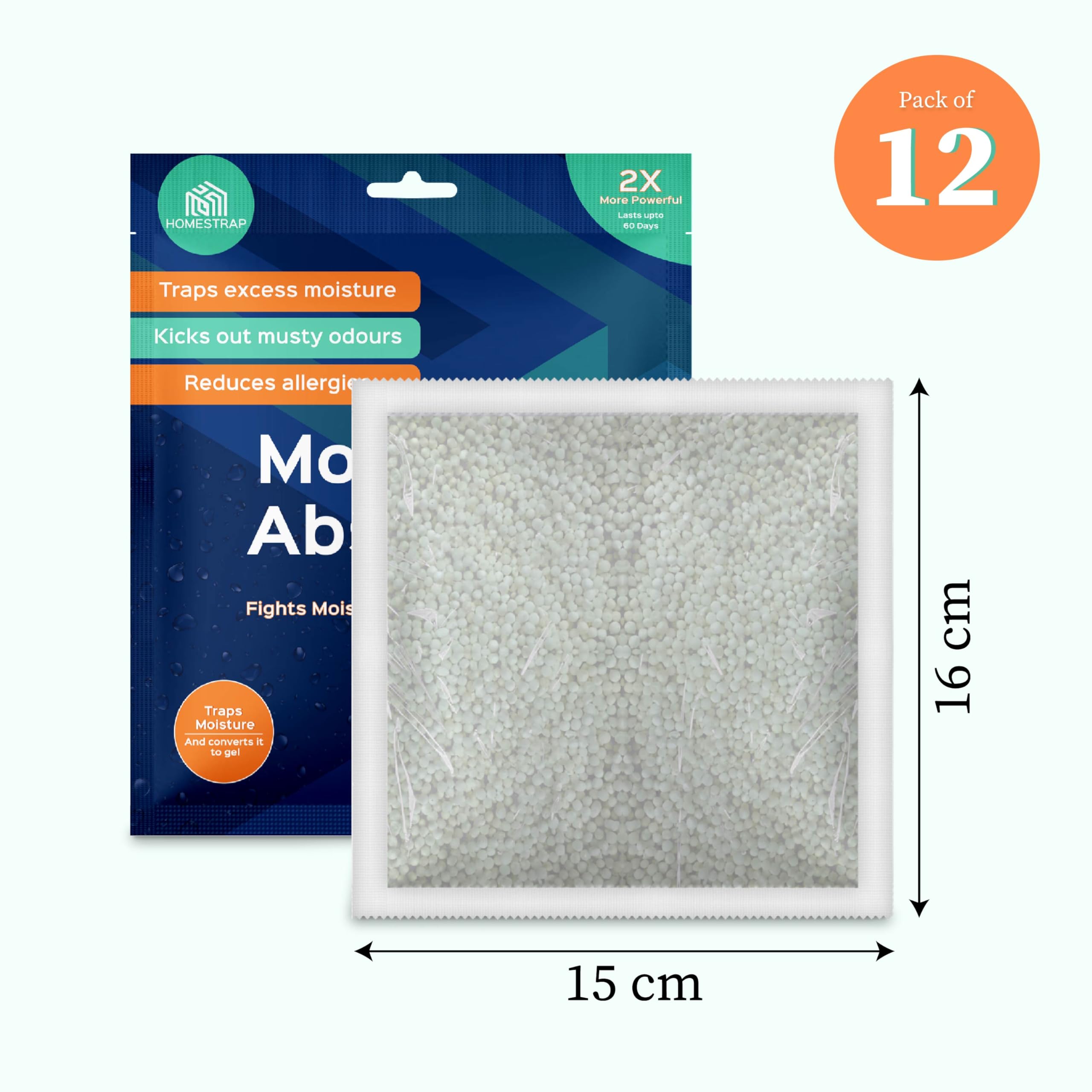 Moisture Absorbers - Protect Clothes & Belongings -2 Moisture Absorbers - Protect Clothes & Belongings -2