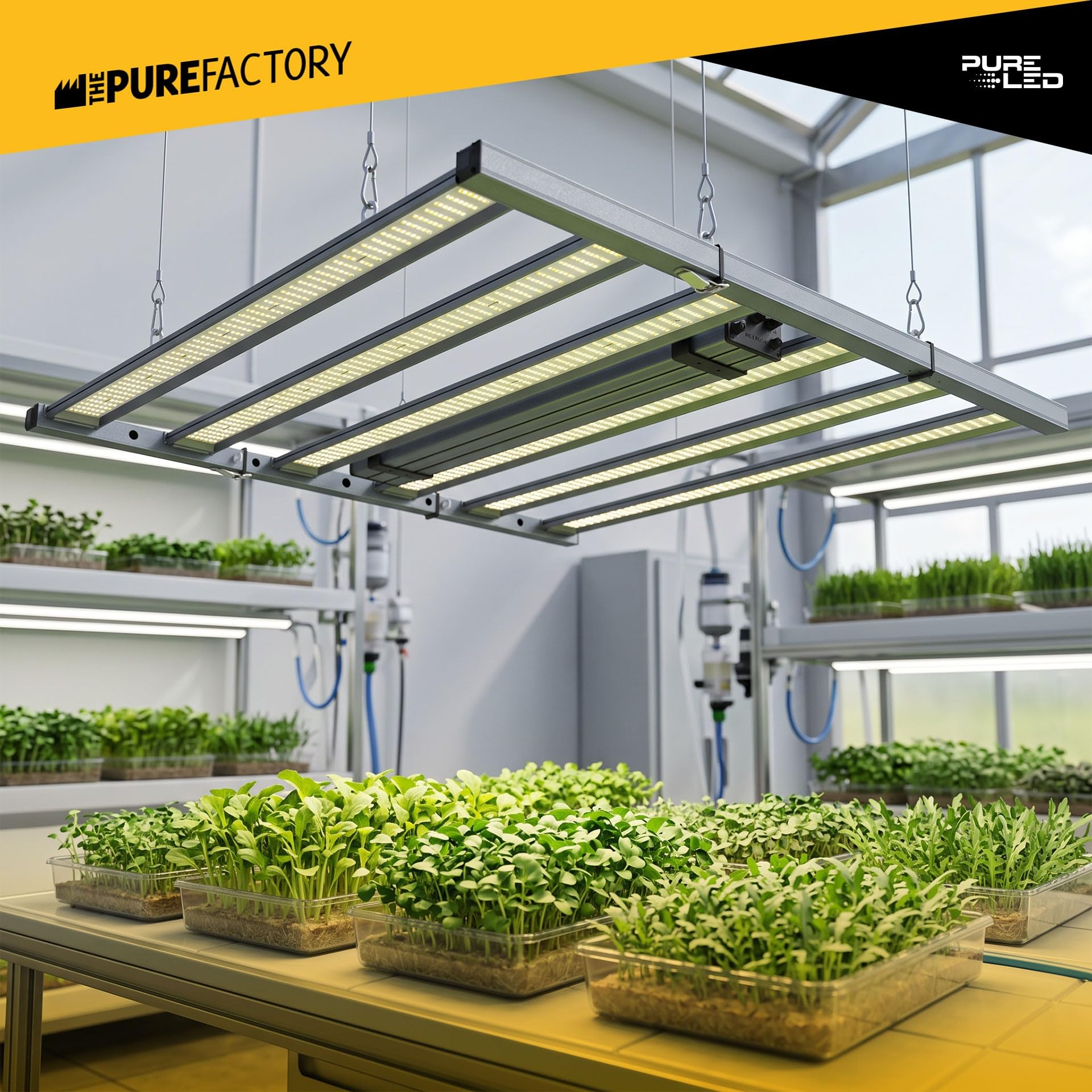 Luminaria de Floración | Pure LED Expert 720W | Ideal para Cultivo | Fácil instalación y alto rendimiento para un crecimiento óptimo de tus plantas