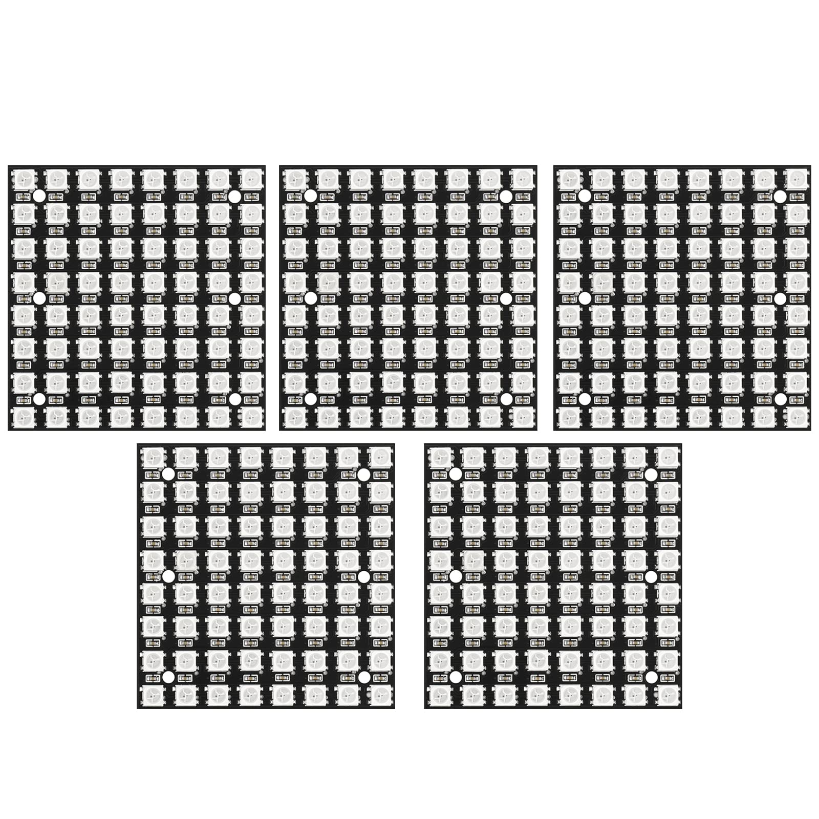 AZDelivery 5 x Pannello A Matrice Di LED U 64 CJMCU- Modulo 8 * 8 compatibile con Arduino e Raspberry Pi incluso un E-Book!