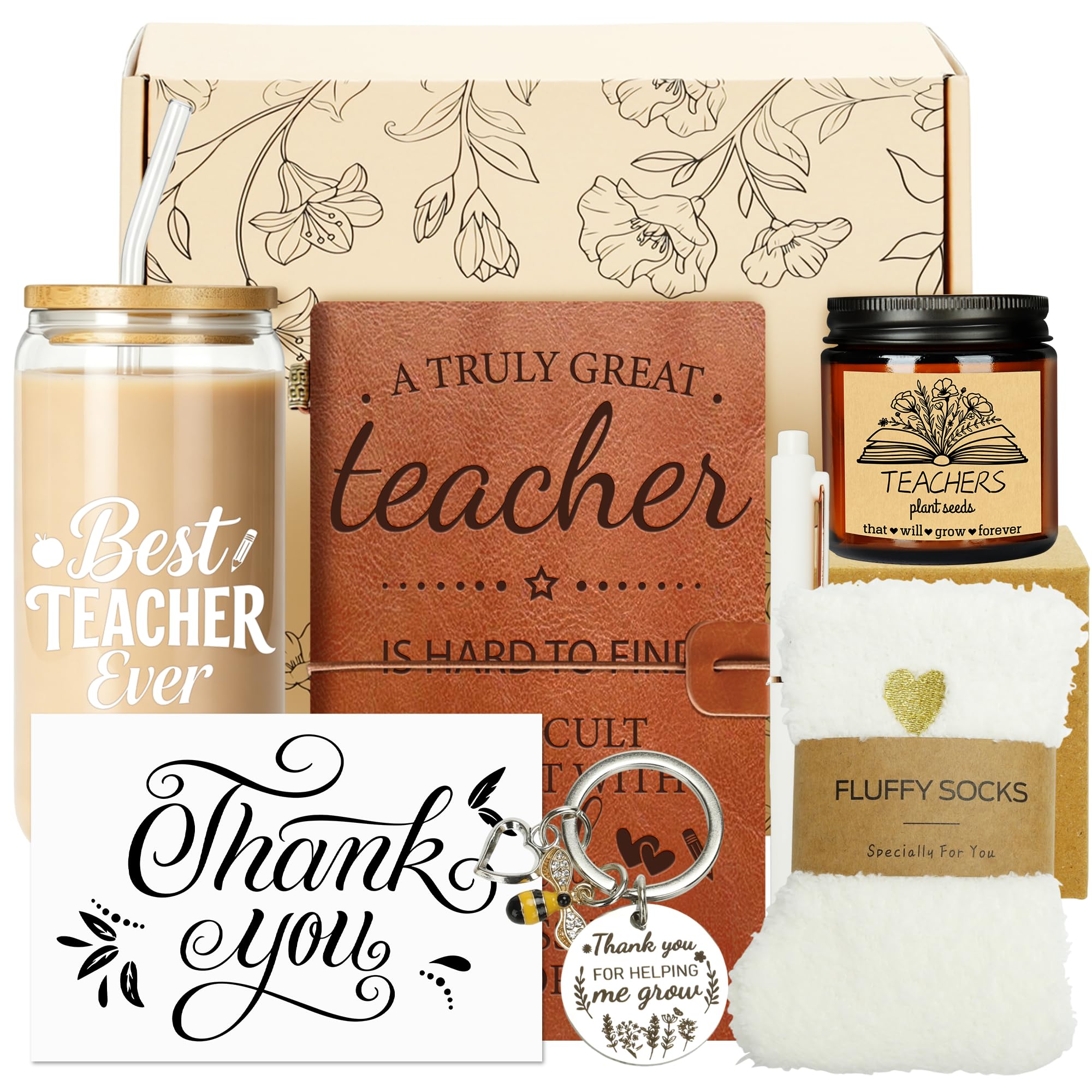 MerriBox Teacher Appreciation Gifts for Women, Thank You Presents for Teachers from Students – Farewell Retirement Leaving Gift, Teachers Day End of Year Graduation Birthday