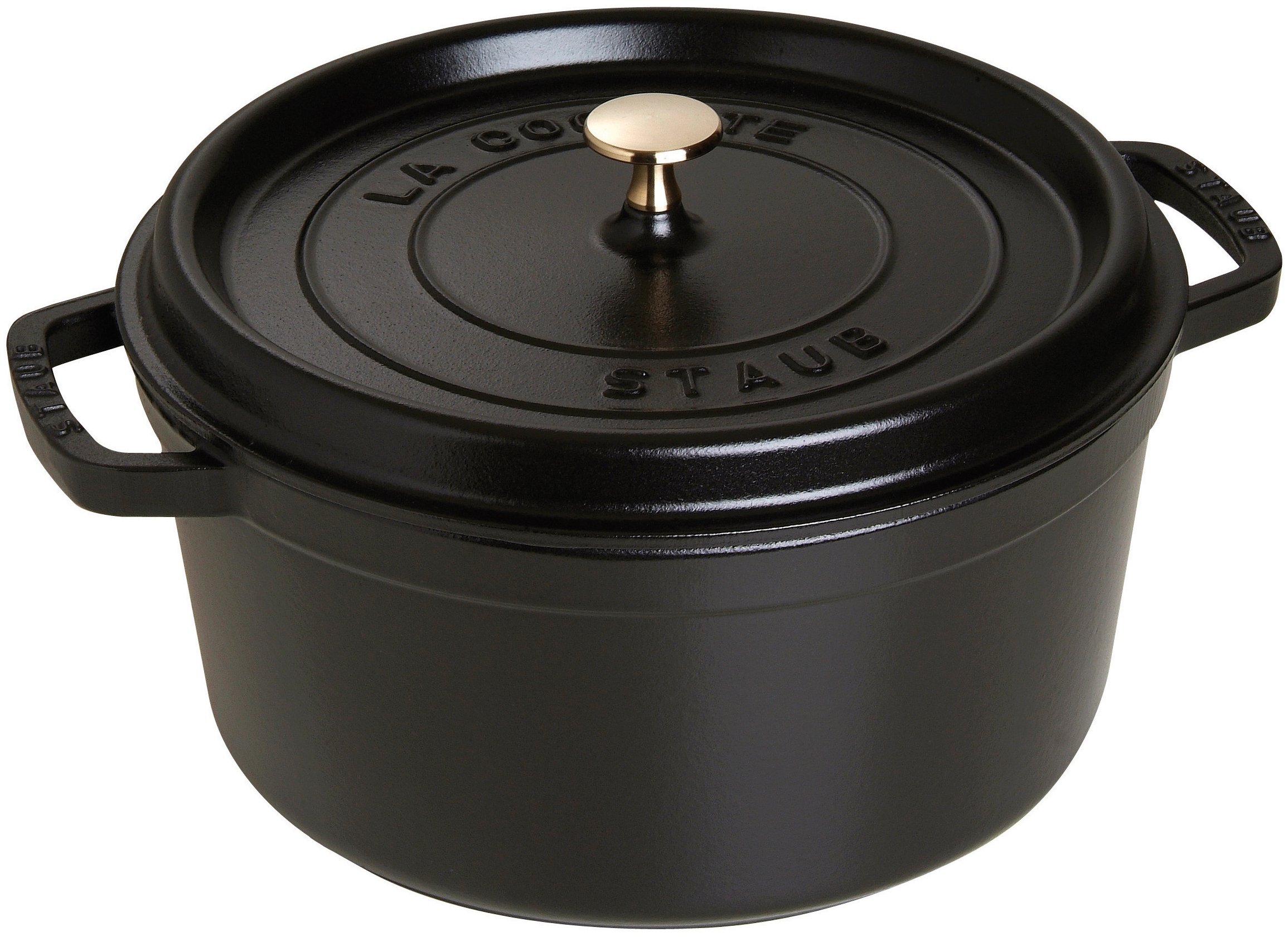 Staub 40509-863-0 Round Casserole Dish 30 Cm 8.35 L Black - 4