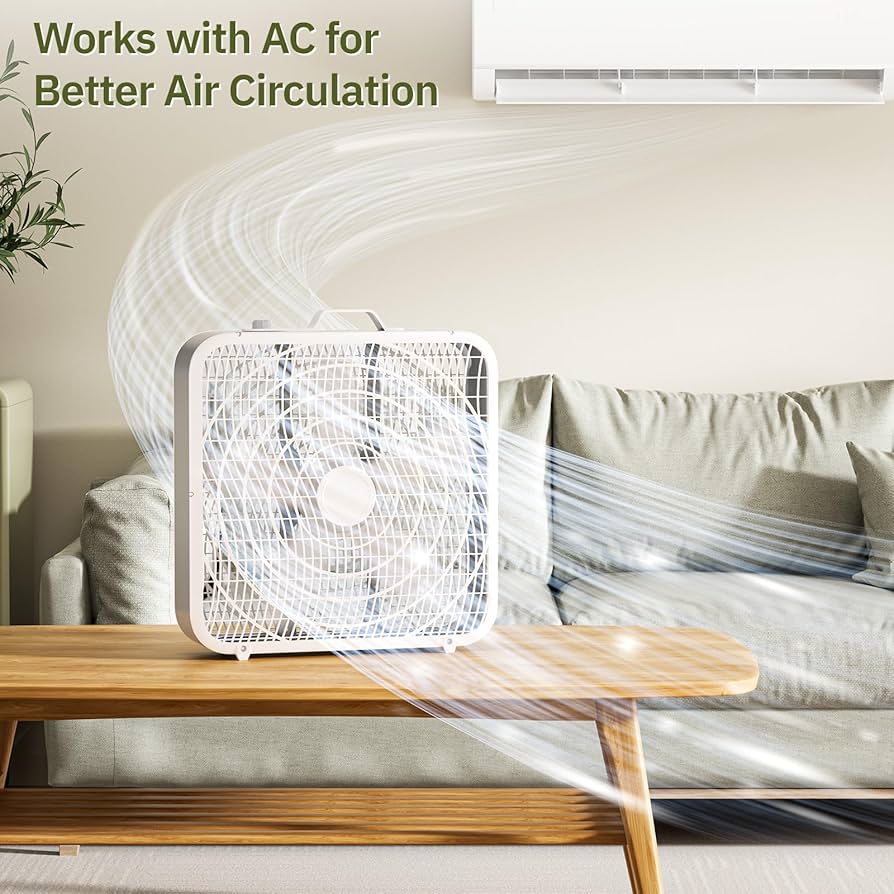 POLA。WHITE SX20g Amazon.com: Simple Deluxe 20” Box Floor Fan, 3-Speed Cooling