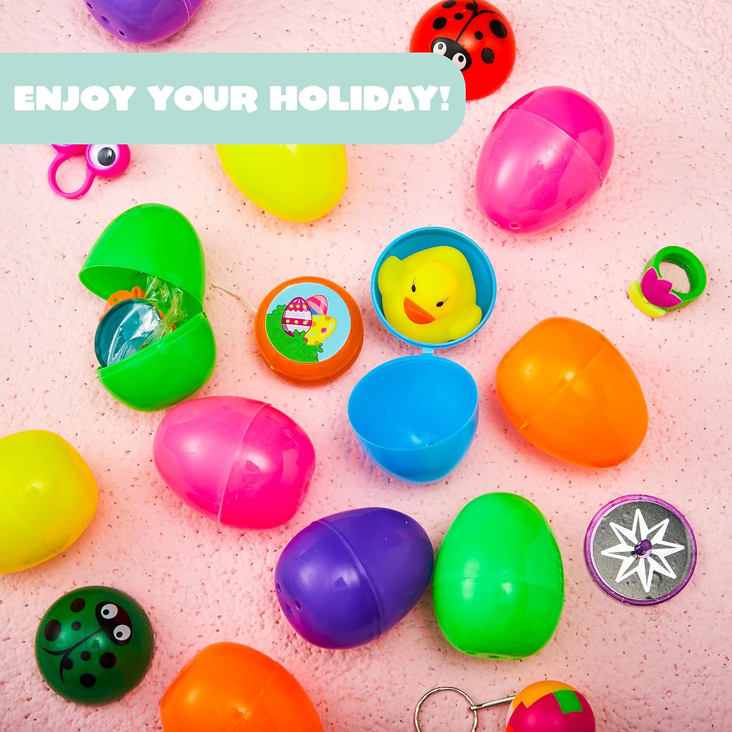 Prefilled Easter Eggs with Toys