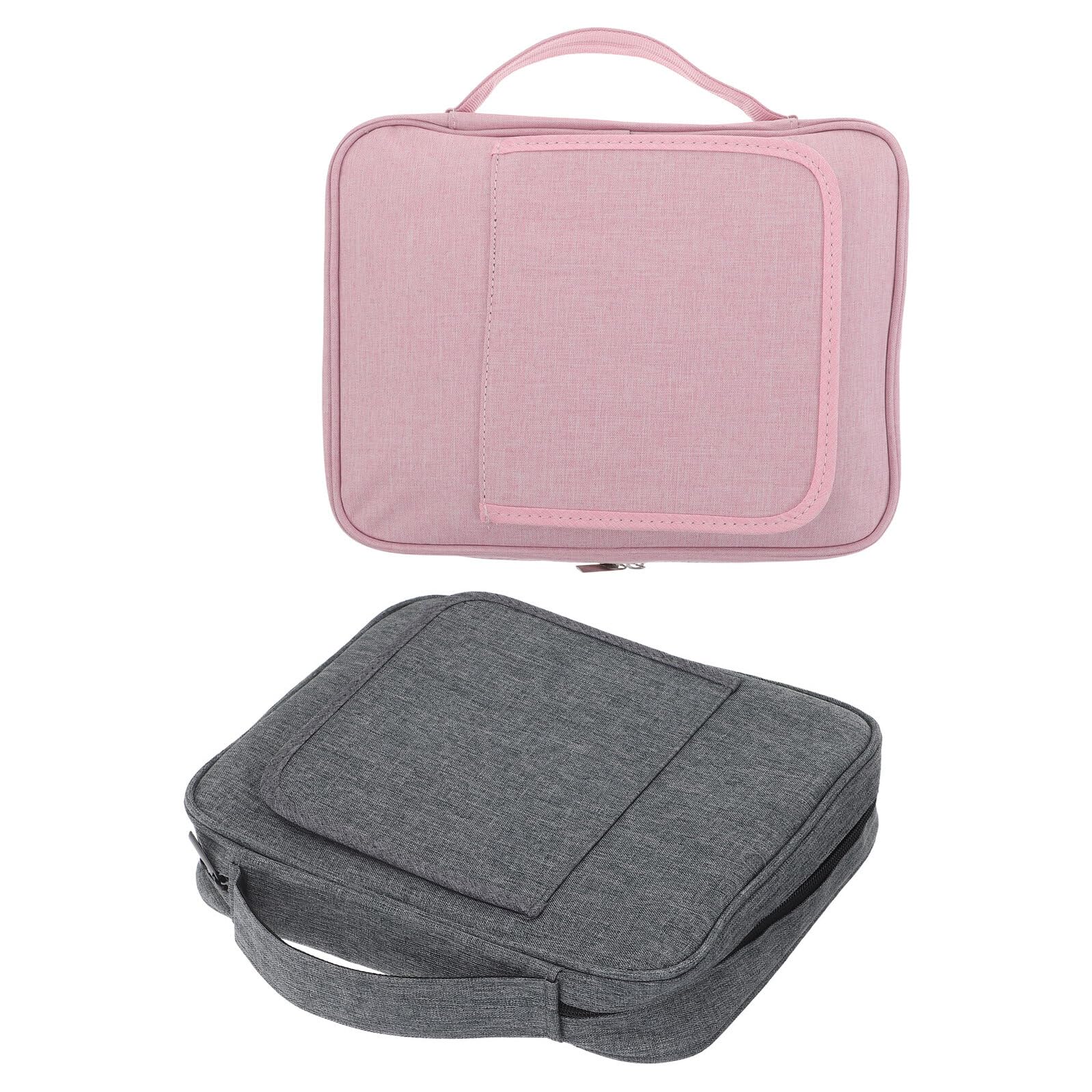 Cabilock 2 Pezzi Custodia Versatile Supporto Bibbia in Maniglia per Poliestere Integrato, Borsa Portatile per e Quaderni, per e Ritiri
