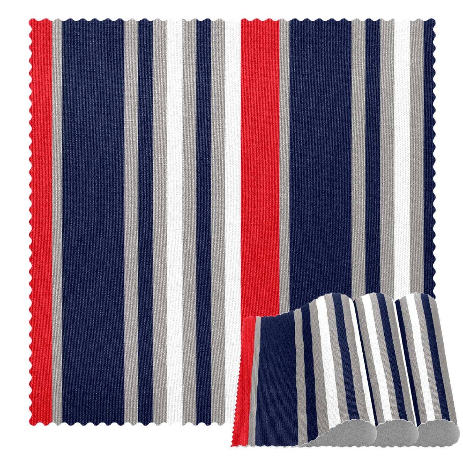 Sets de table antidérapants 12x12 pouces anti-tache pour repas de famille