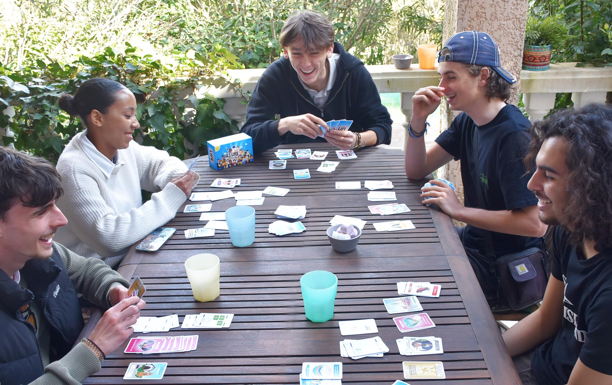 Blackrock Games Smile Life: Vie de Luxe Extension 60 Cartes Humour Stratégie 2-6 Joueurs 12+