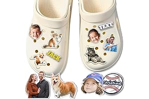 Personalized Croc Charms Express Yourself with Photos or Logos