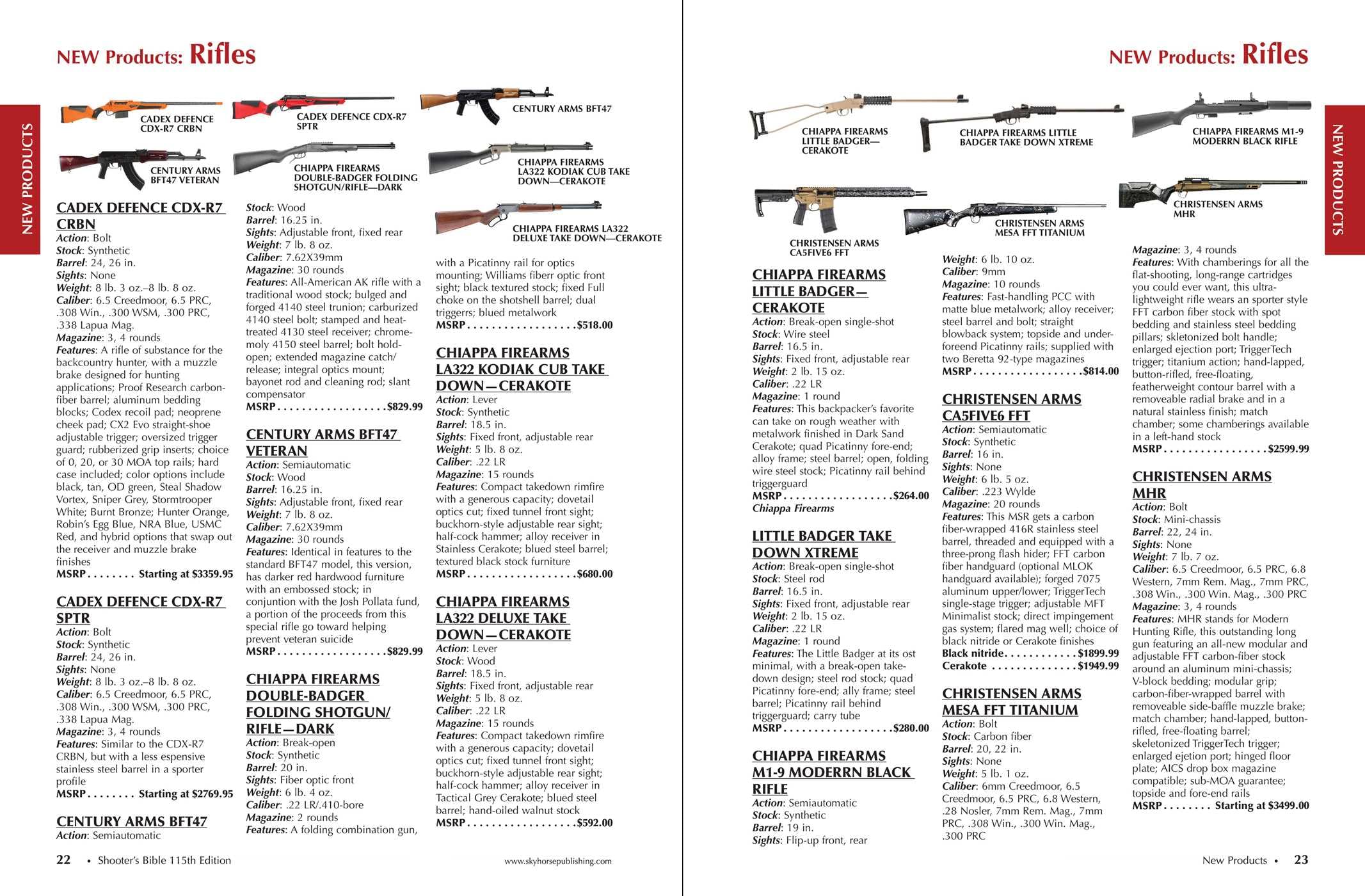 Shooter's Bible 115th Edition: The World's Bestselling Firearms Reference