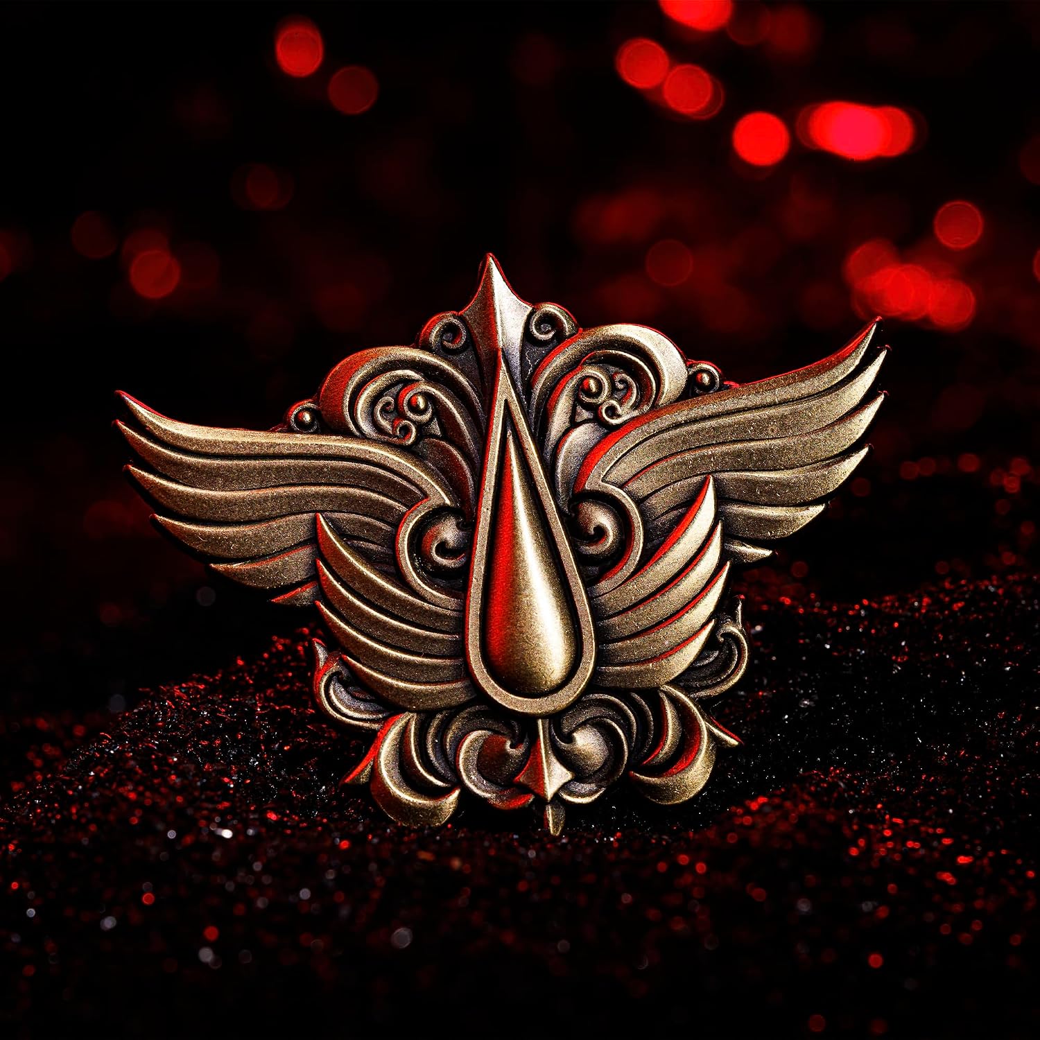 Starforged Chapter Icon Blood Angels Pin Badge Son of Sanguinius Backpack Brooch Warhammer 40K Primarch