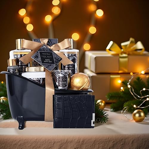 Miniatura 13 de Kit de spa para mujeres, juego de regalo de baño y cuerpo, cesta de regalo de lujo para el hogar, juego de baño con aroma a fresa, regalos