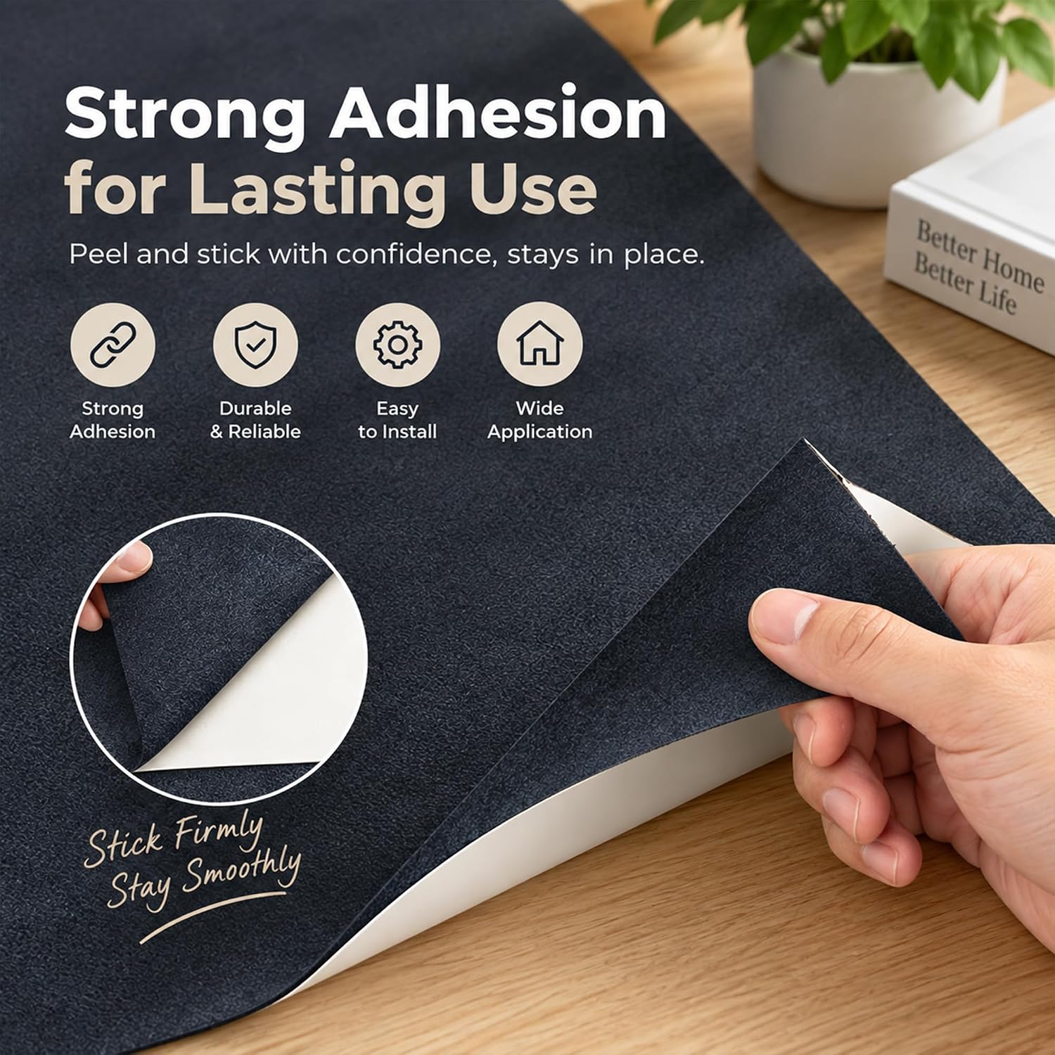 Premium Self-Adhesive Suede Fabric Wrap for Cars, Suede Car Interior Wrap for Dash Door Trim and Headliner, Stretchable Microfiber Suede Fabric Car Wrap DIY Interior Upgrade (Beige, 17" x 80")