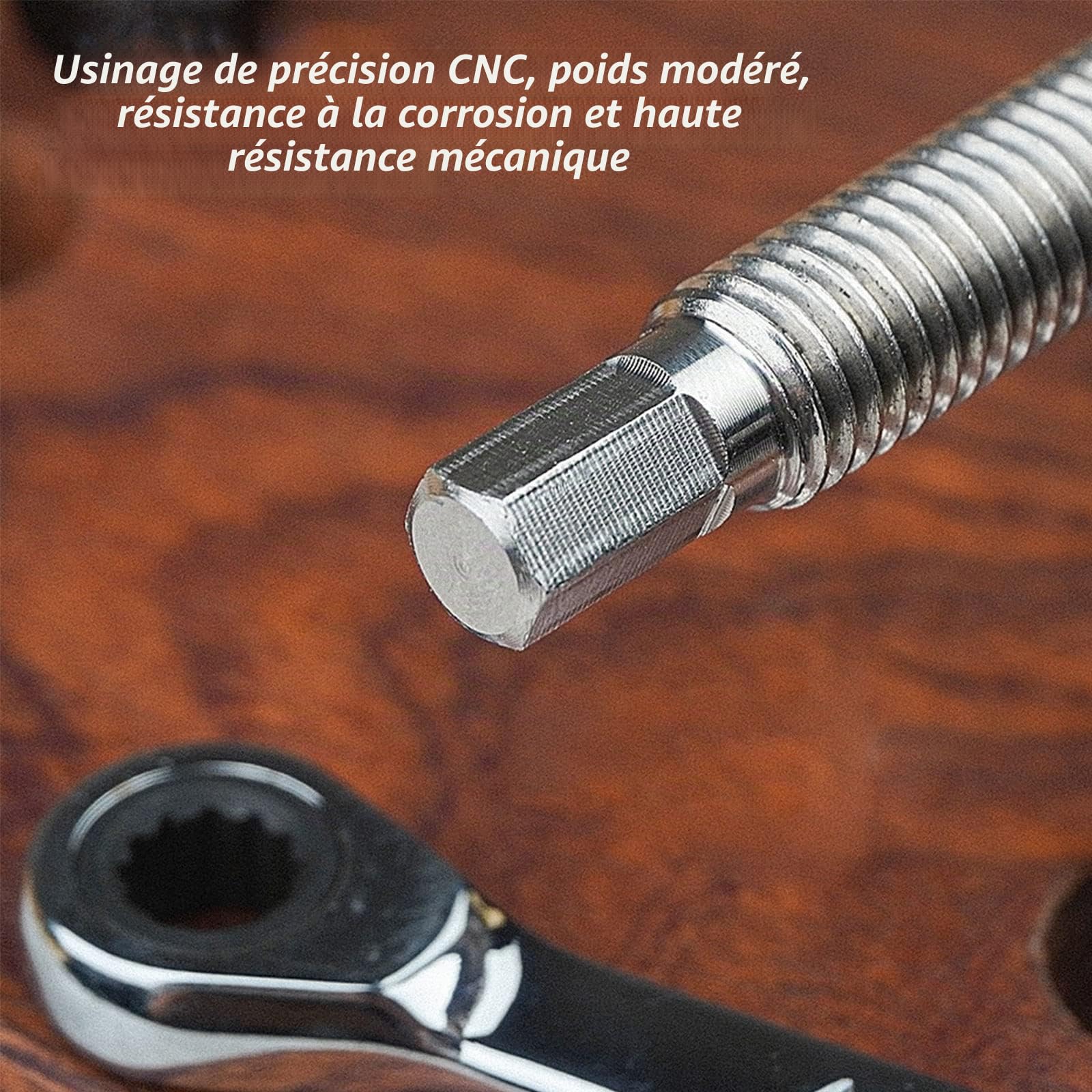 Lot de 2 pinces de serrage rapides pour établi de table avec 4 chiens de banc, pinces de travail du bois butée de banc de positionnement et pinces rapides pour trou de chien de 19mm/20mm (20mm, rouge)