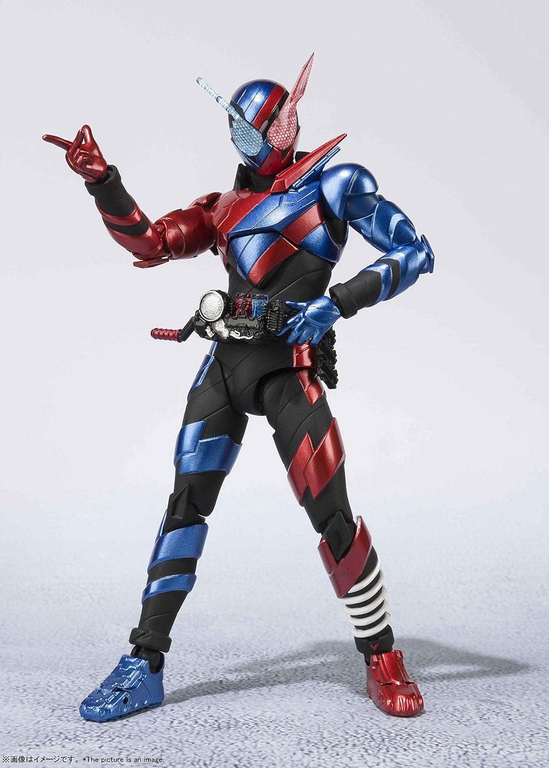 TAMASHII NATIONS - Kamen Rider Build - Kamen Rider Build Rabbit Tank Form [Best Selection], Bandai S.H.Figuarts Action Figure