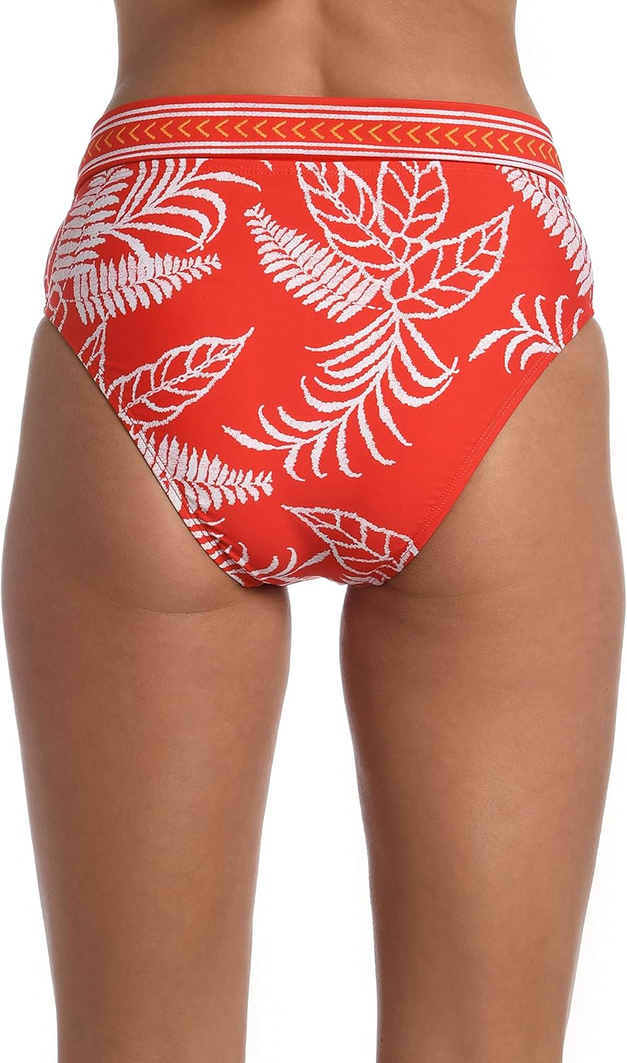 Cross Over High Waist Bikini Swimsuit Bottom - Image 2
