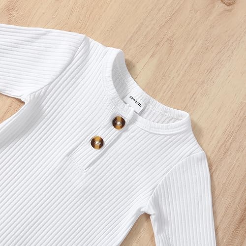 Miniatura 3 de Twopumpkin Trajes para recién nacidos, traje de punto para bebé, niño y niña, mameluco para recién nacido, traje de regreso a casa, ropa de género