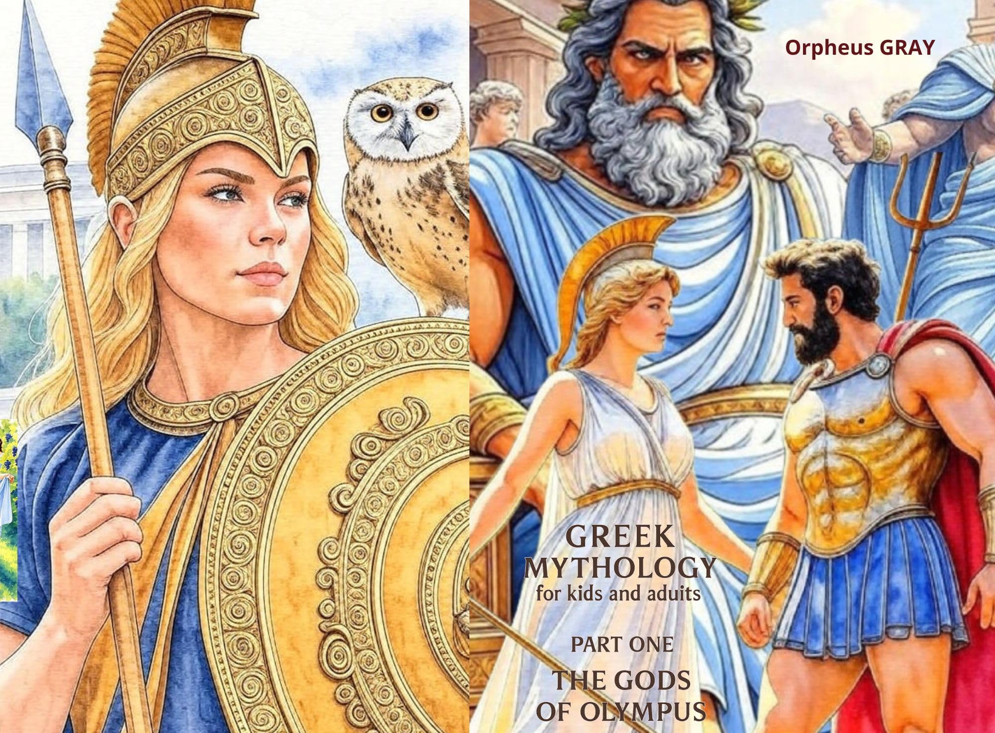 THE GODS OF OLYMPUS – PART ONE : GREEK MYTHOLOGY