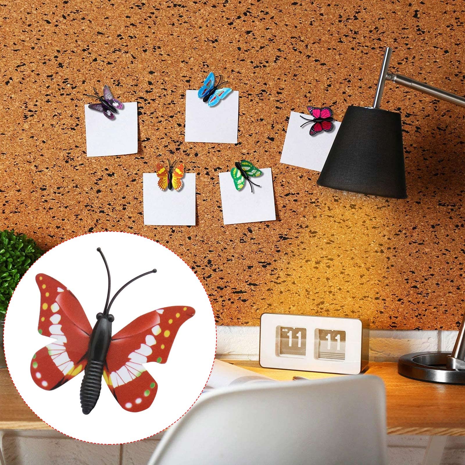 30 Pcs Strawberry Push Pins - Cute Resin Fruit Thumbtacks For Cork Boards, Bulletin Boards, Photo Walls - View #4