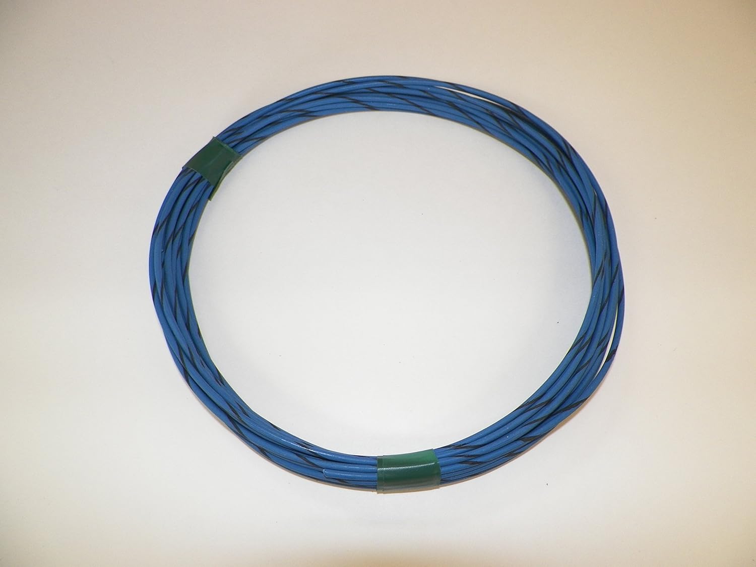 Blue/Black Striped Automotive GXL Copper Wire, 16 GA, AWG, Gauge. Truck, Motorcycle, RV. General Purpose. DEFFERENT Lengths Available, Select Length Below (50 Foot Coil)