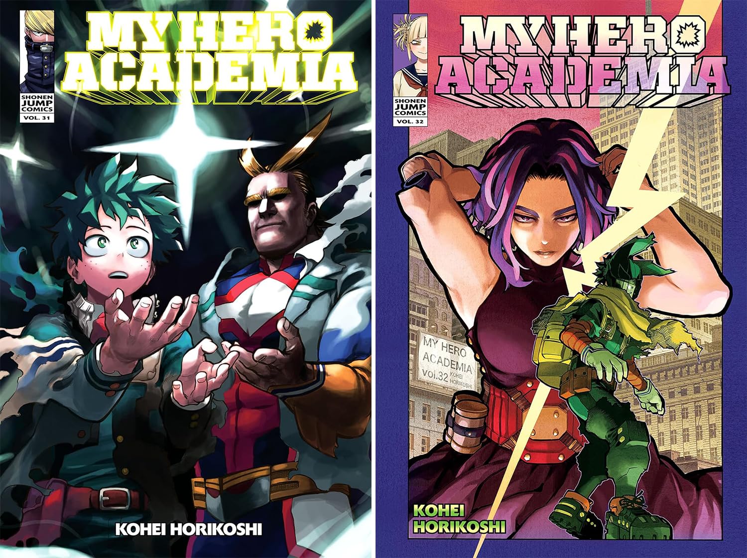 My Hero Academia, Vol. 31-39, Collection 9 Books Set, by Kohei Horikoshi