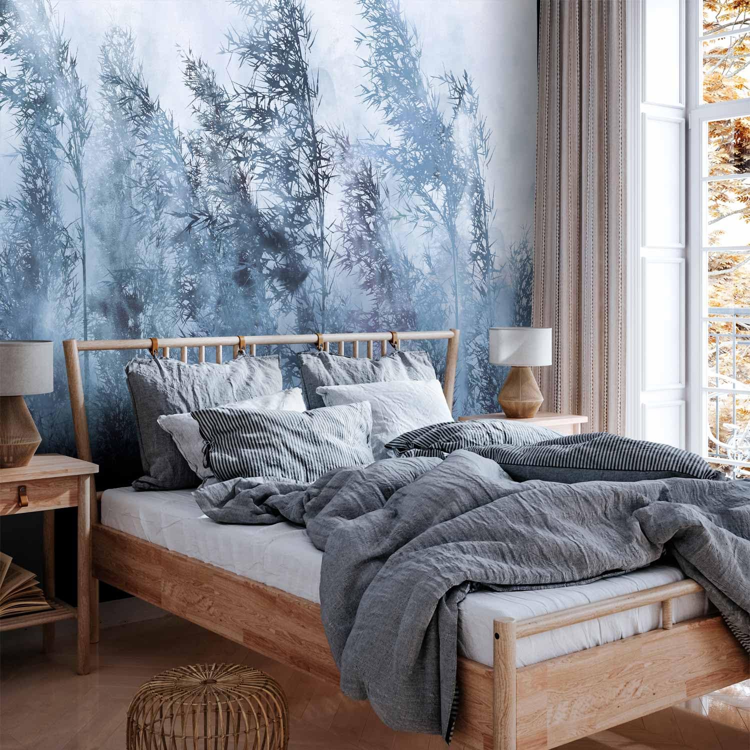 Carta Da Parati Adesiva Retro Fiori - Fotomurale 441x315 Cm, Design Botanico Per Pareti Moderne, Facile Applicazione - Foto 13