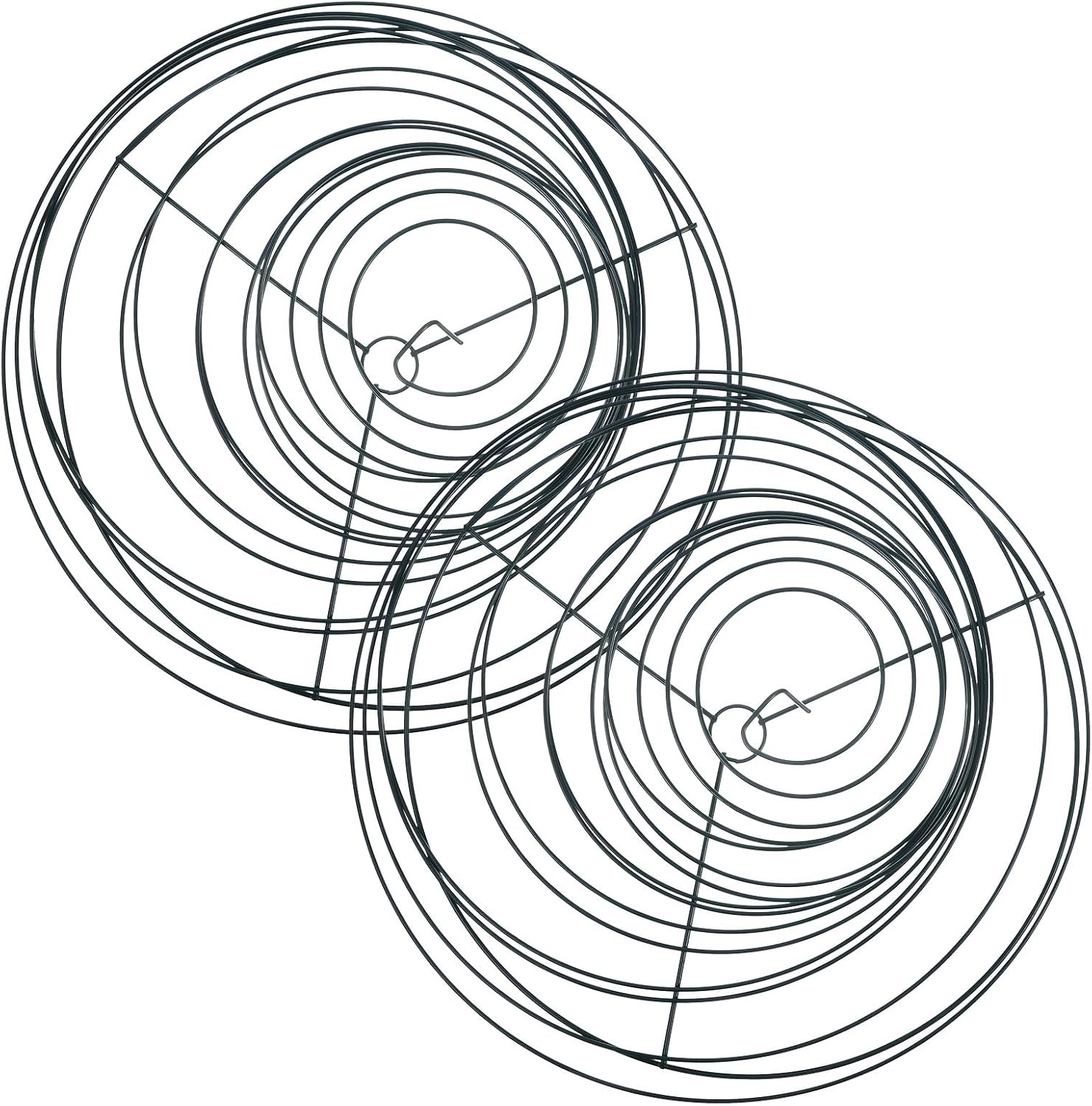 2pcs Spiral Plant Support Stakes Stainless Steel Vegetable Trellis for Tomato Climbing Vines Garden Plant Stem Support Rack