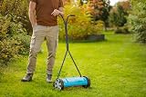 Gardena Classic Cylinder Mower 400: Manual mower with a 40-cm working width for lawn areas up to 200 m², blade cylinder of quality steel, touchless cutting technology, low-noise, precise (4018-88) - 6