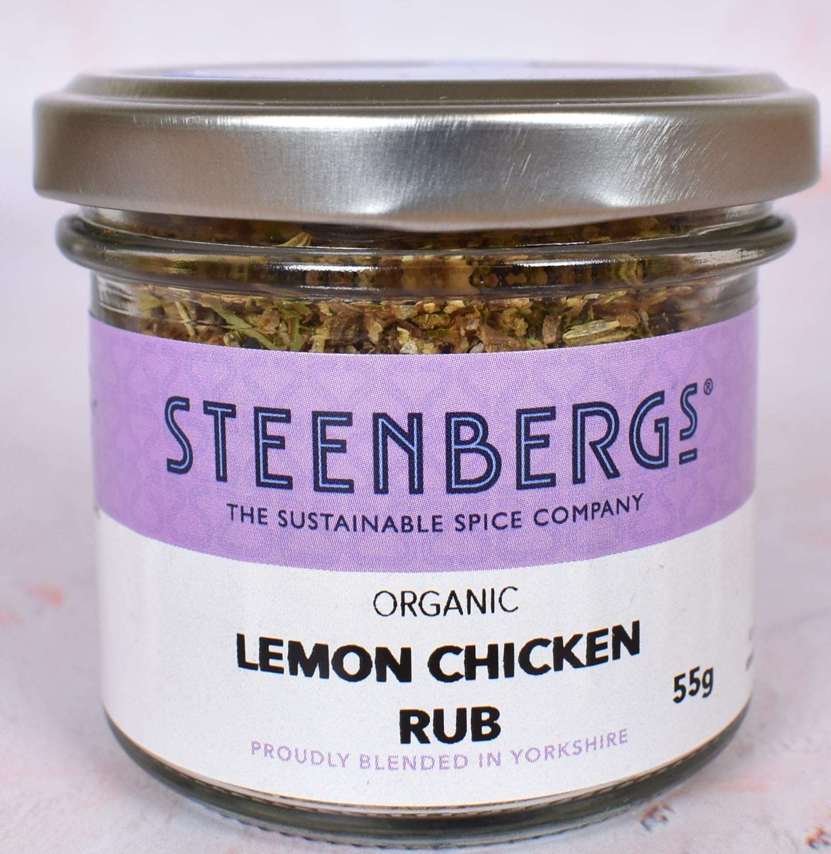 Steenbergs Organic Lemon Chicken Rub Spice Mix 55gEU Organic
