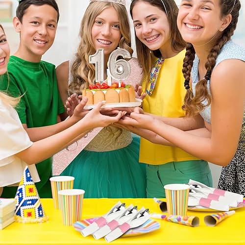 Vista 83 de Germiwipe Servilleteros del Día de San Patricio, servilleteros de papel autoadhesivos, bandas de cubiertos (verde Huntre-500 piezas)