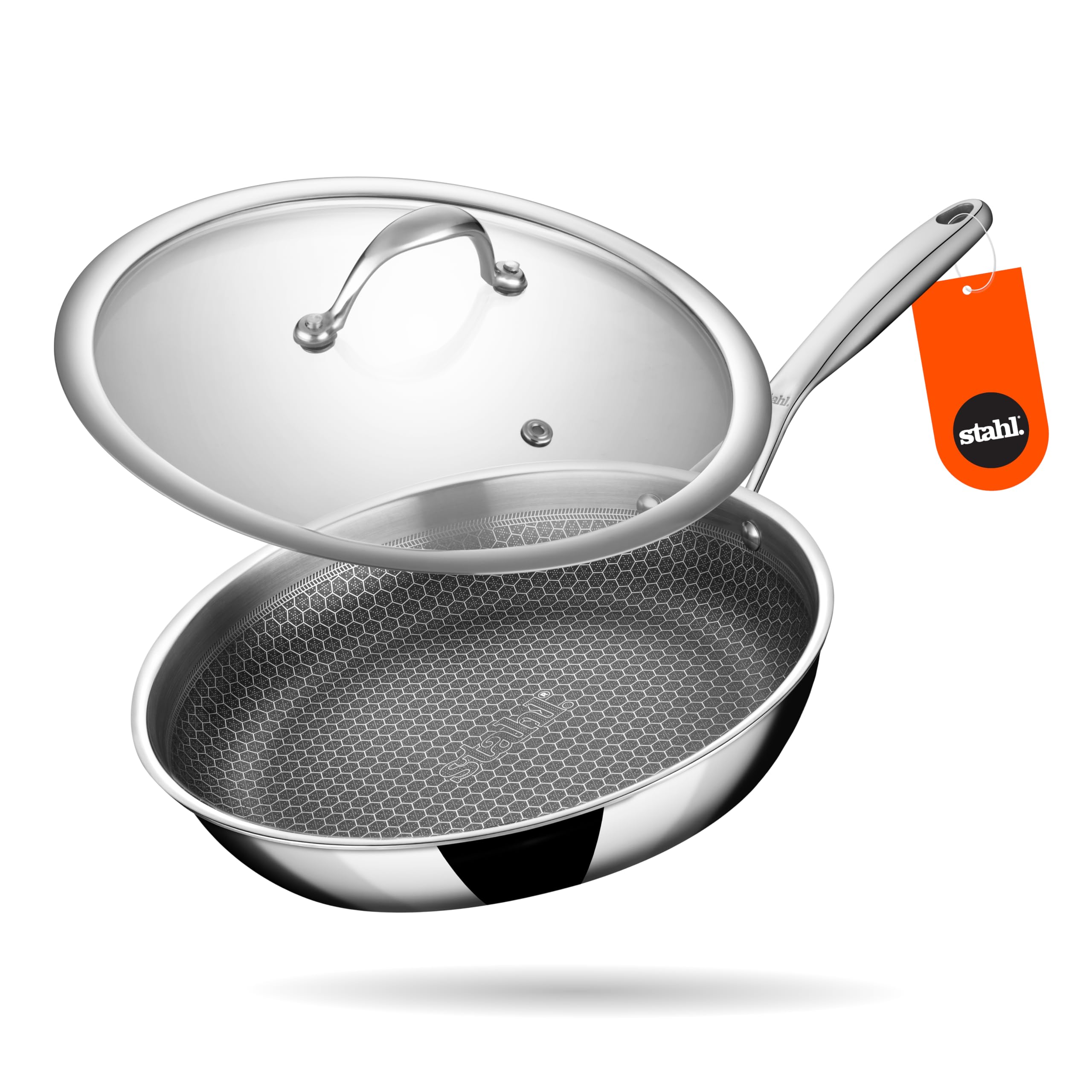 Amazon.com: Stahl Artisan Hybrid 2 L, 24 cm Triply Frying Pan with
