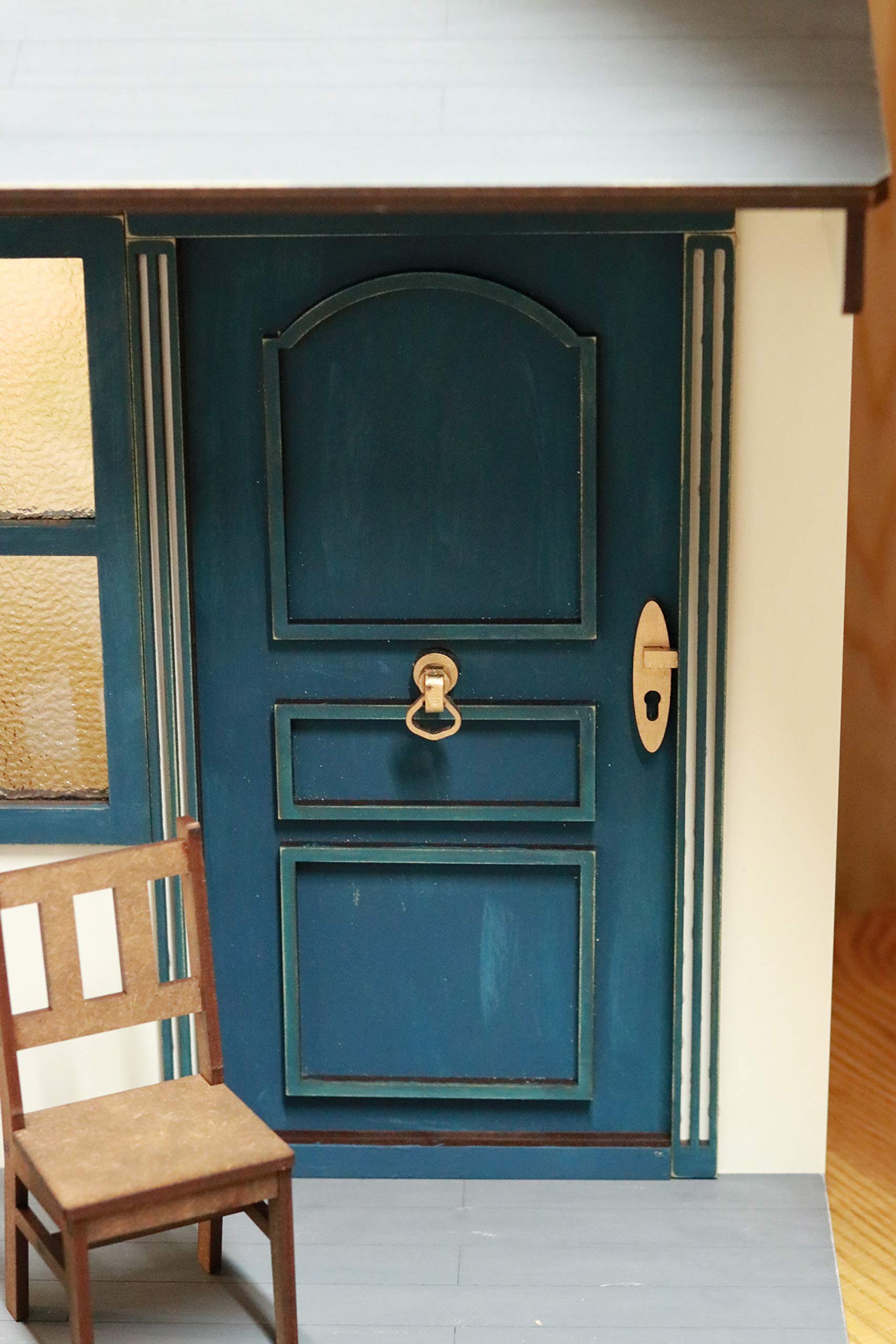 Amazon | 1/6スケールドールハウス マットカラードア | ハウス | おもちゃ