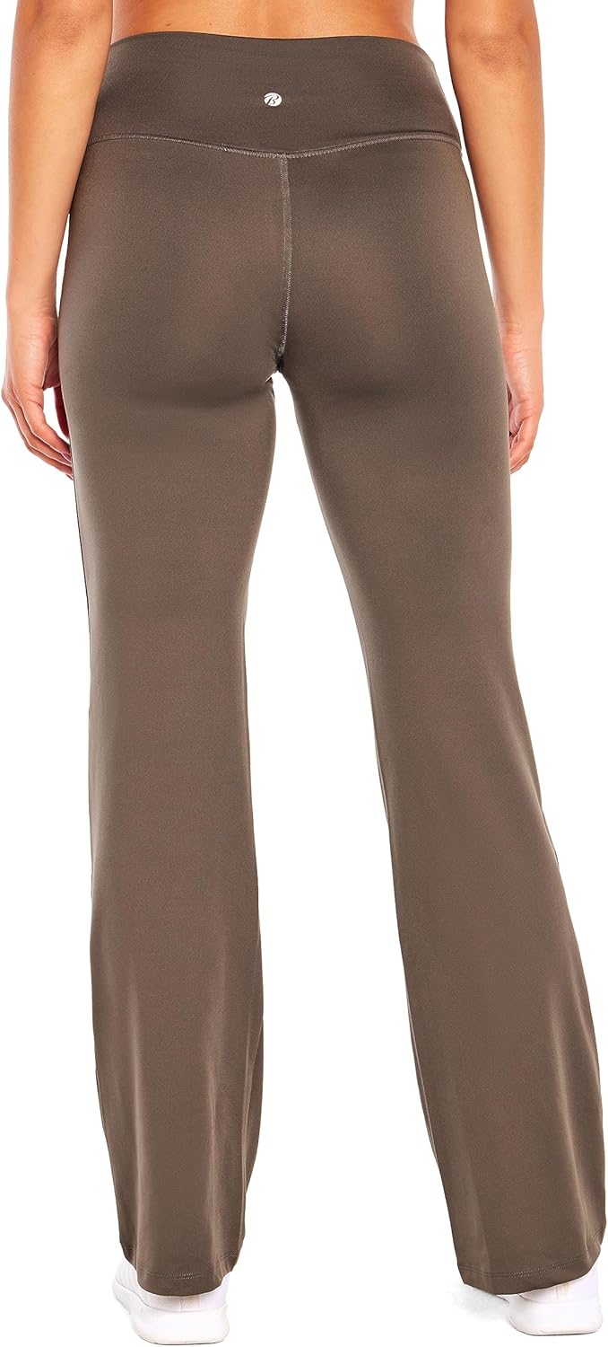 Bally Total Fitness Women's Cross Over High Rise Bootcut Pant