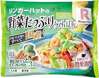 [冷凍] リンガーハットの野菜たっぷりちゃんぽん 395g×6袋