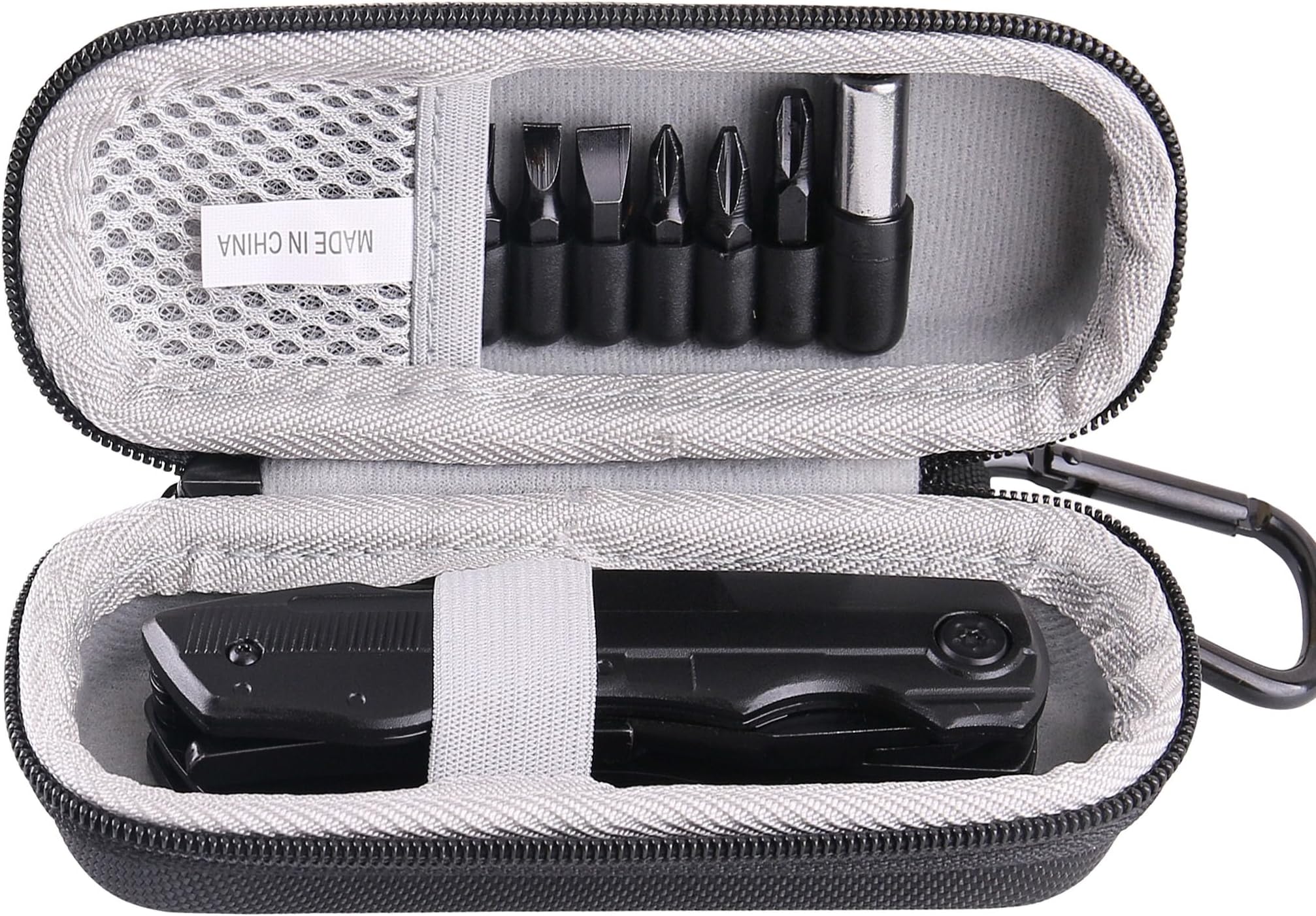 Hard EVA Carrying Case Compatible with RoverTac Pocket Knife/Titorld Pocket Knife Multitool/ZAVIT/RoverTac Folding Knife, Victorinox Swiss Army SD Pocket Knife case(Only Case).