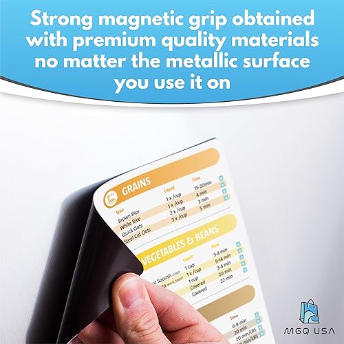 Miniatura 4 de Accesorios para olla a presión instantánea, tabla magnética más grande de 14.5 x 10 pulgadas, libro de cocina para olla eléctrica, hoja de trucos