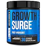Jacked Factory Growth Surge Creatine Post Workout Powder w/L-Carnitine, Daily Muscle Builder & Recovery Supplement with Creatine Monohydrate, Betaine, L-Carnitine L-Tartrate - 30 Servings, Unflavored