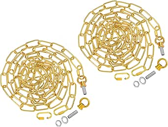 PATIKIL 10 m kralen kogelketting, 2,4 mm roestvrijstalen PATIKIL 10 m kralen kogelketting, 2,4 mm roestvrijstalen