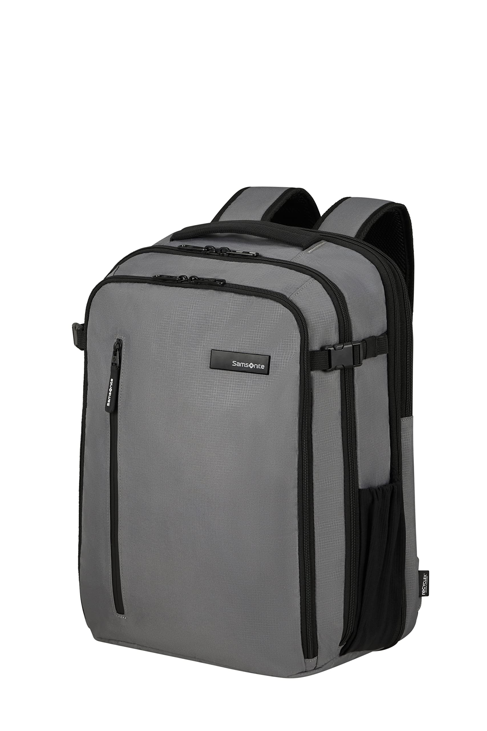 Samsonite Roader - zaino espandibile per laptop 17,3 pollici, 46 cm, 31,5/39,5 L, grigio (Drifter Grey)