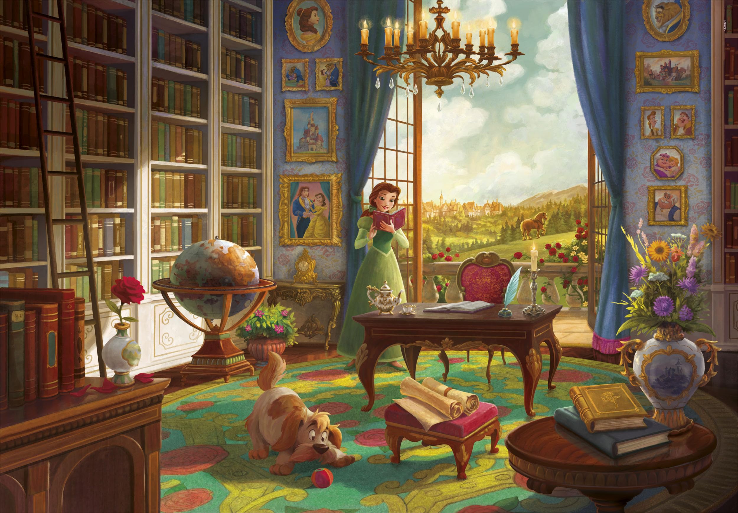 Clementoni 500 Piece Puzzle – Ever After Collection: Belle, 35157