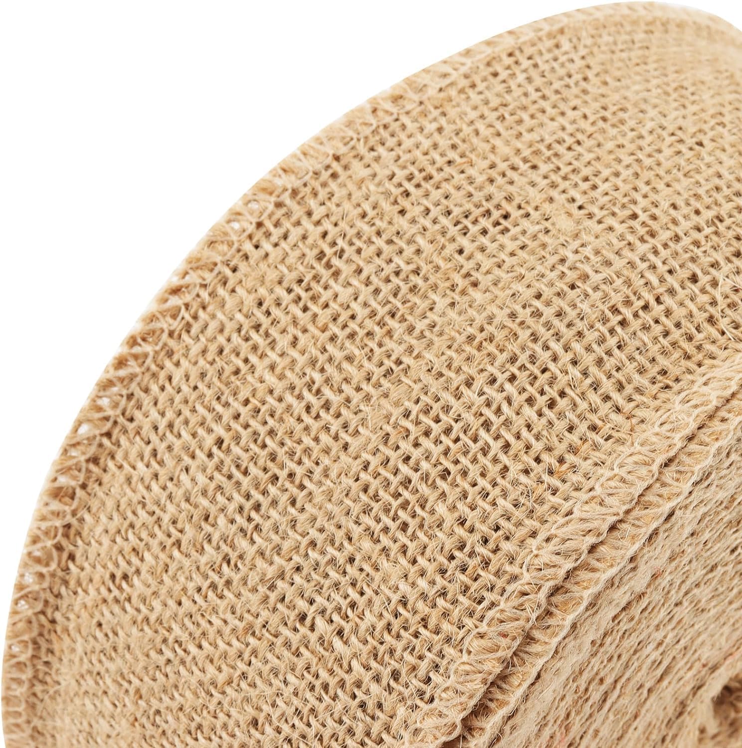 Corda Impiccagione Cheriswelry - Nastro Di Canapa Naturale, 25 Mm, In Iuta Intrecciata, 10 M Corda 3 Trefoli 25m