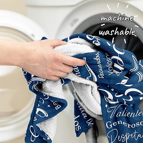 Miniatura 6 de Regalos para Papa De Cumpleaños - Manta de 50 x 60 pulgadas, el mejor regalo de cumpleaños para papás de parte de hija hijo, regalos de cumpleaños