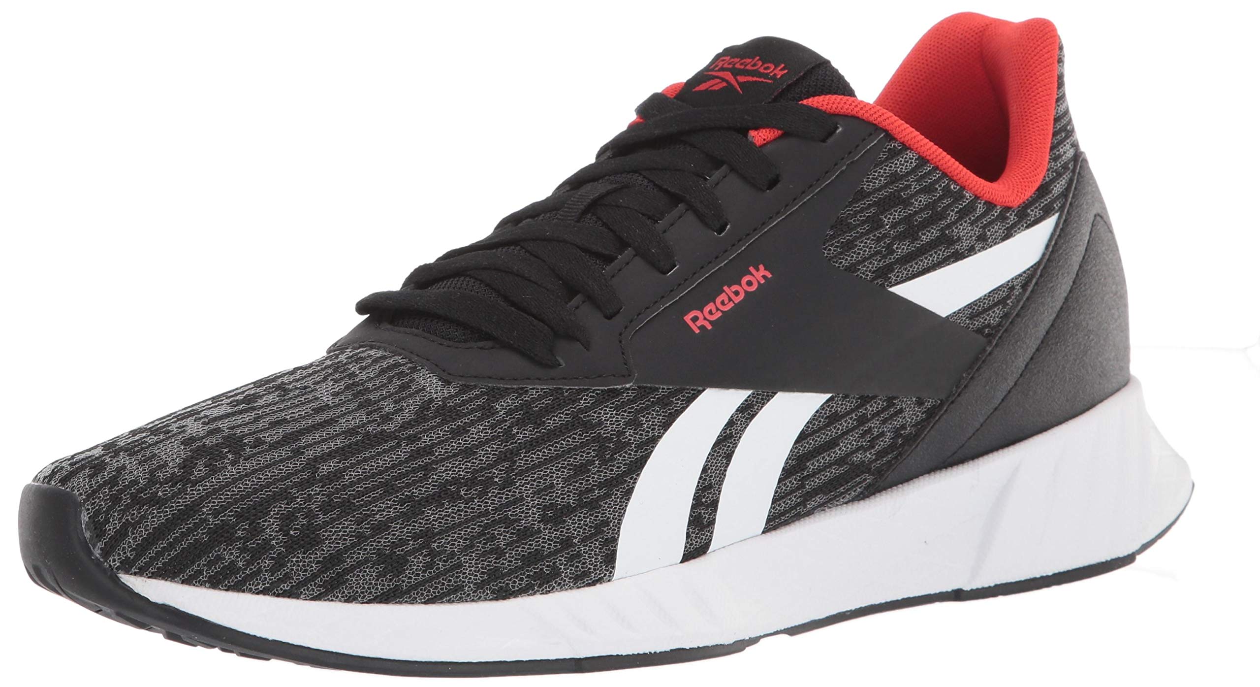 Reebok unisex-adult Lite Plus 2.0 , Black/Instinctive Red/White , 13.5 Women/12 Men