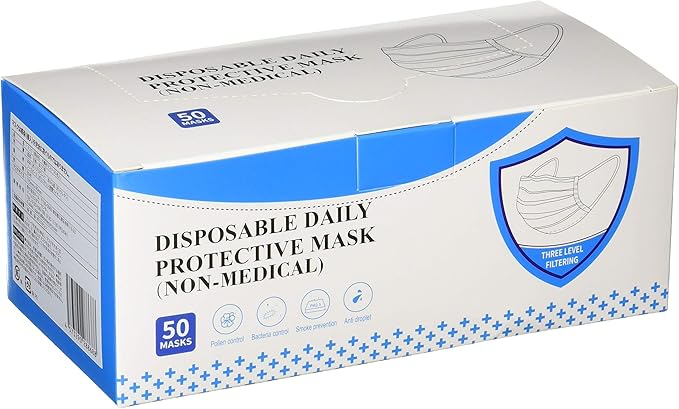 Amazon Co Jp ドーム マスク 不織布マスク50枚入 M ホワイト 175 95 ドラッグストア