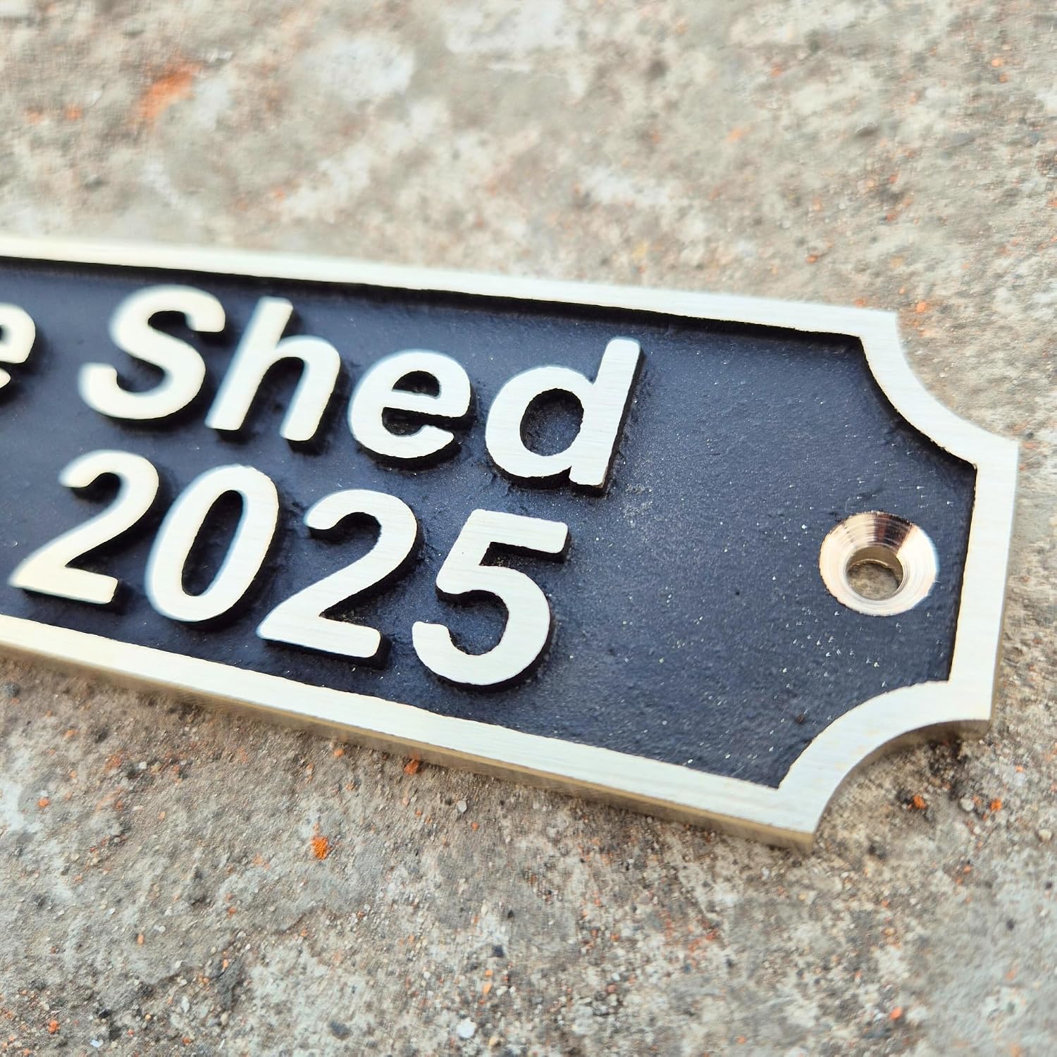 Custom House Welcome Plaque | Personalized Family Home Sign | Outdoor Address Name Plate | Modern Metal Wall Plaque