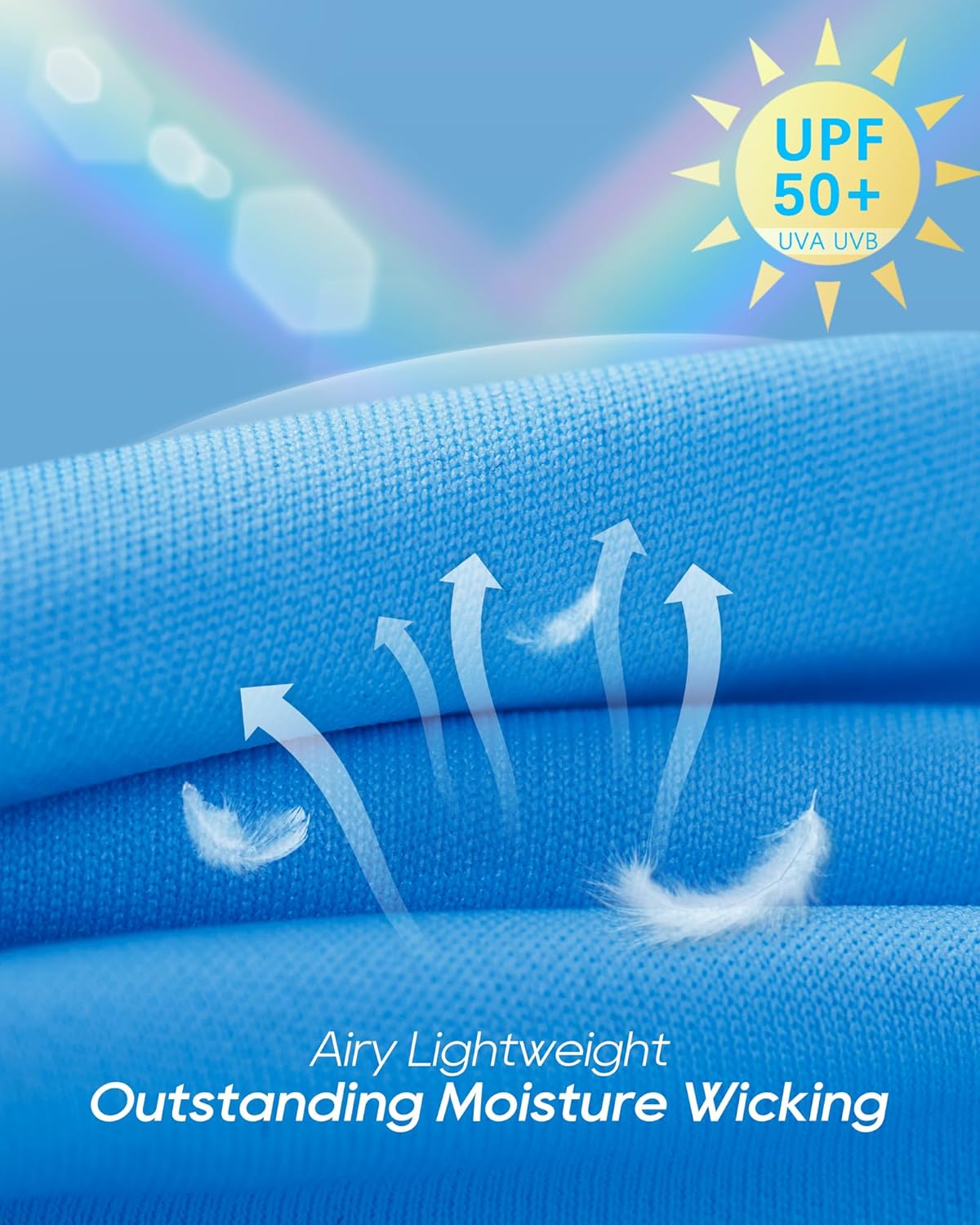 G4Free Womens UPF 50+ Sun Shirts Lightweight Quick Dry Long Sleeve Workout Tops Lightweight Running Pullover - Image 3