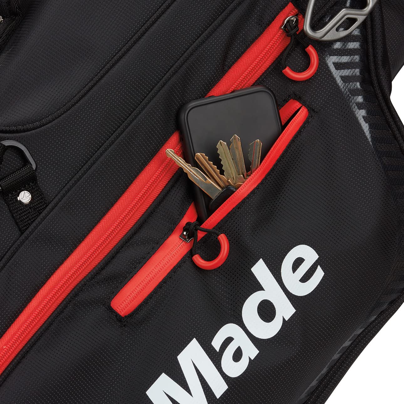 Amazon | TaylorMade Golf PRO スタンドバッグ ブラック/レッド