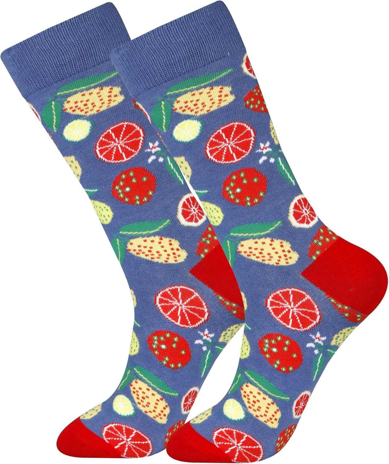 xiaomaizi Men's Funny and Colorful Patterned Dress Socks for Men Fun and Crazy Casual Crew Socks Size 7-13 - Image 5