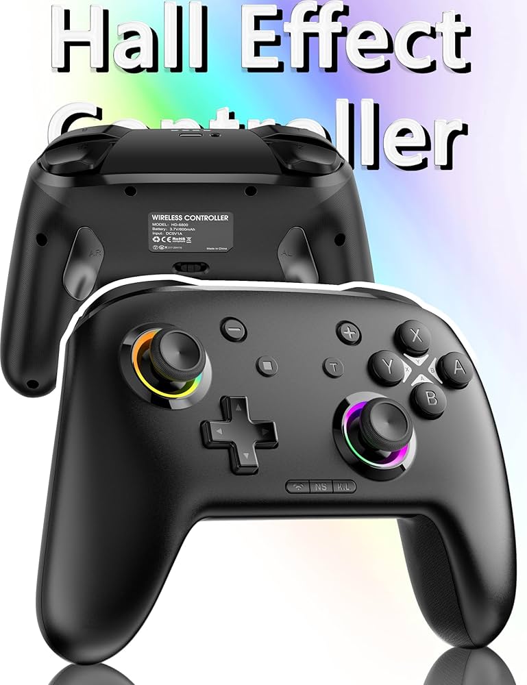 Amazon | COWBOX Switch2 コントローラー 【HD-6800 ホール